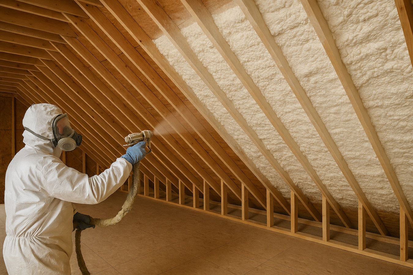 Attic air sealing